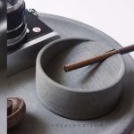 خرید زیرسیگاری بتنی مدل 202 خاکستری