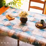 خرید رومیزی مربع طرح دلژین