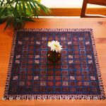 خرید رومیزی مربع طرح روژا