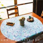 خرید رومیزی گرد طرح ژینوس