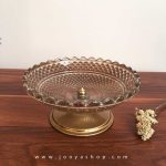 ظرف پایه دار مدل نگین
