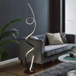 خرید آباژور ایستاده آوا مشکی