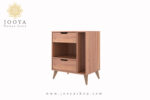 قیمت میز آرایش ساده نشسته پایه چوبی مروک مدل TM 110