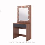 میز آرایش مدرن چراغ دار تک کشو دونار مدل TM 138