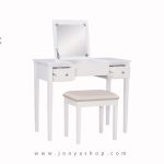 قیمت و خرید میز آرایشی آینه مخفی ساده عروس چوبی شارونل مدل TM 168