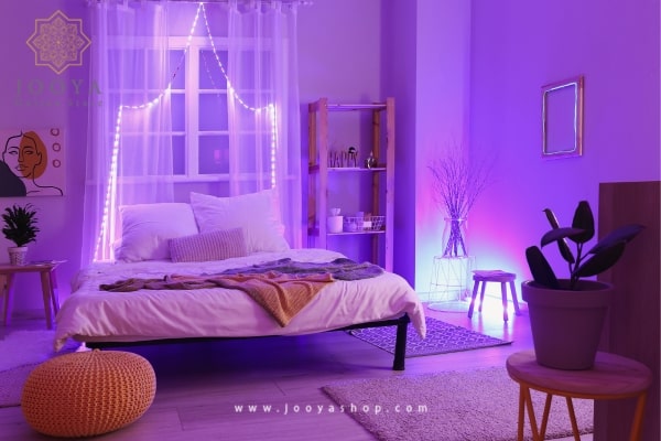 ایجاد نورپردازی خلاق برای اتاق خواب