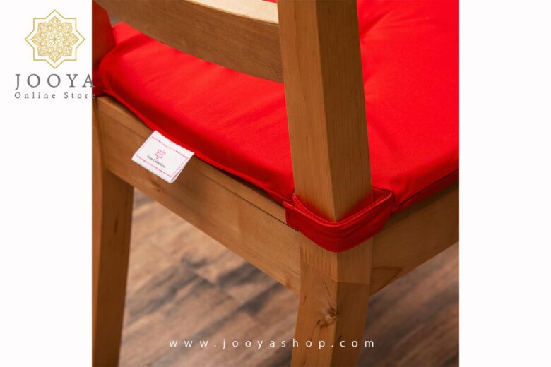 قیمت و خرید پد صندلی جاستینا رنگ قرمز در جویا