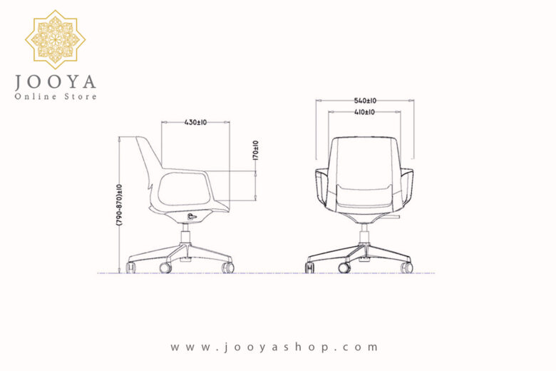 صندلی اپراتوری سول E455 در جویا شاپ