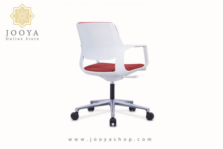 قیمت و خرید صندلی اپراتوری سول قرمز سفید E455