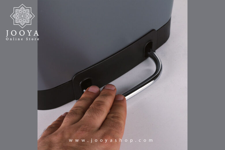 خرید ست سطل و فرچه دلفین مدل Pry رنگ طوسی