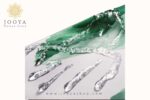 پرده حمام دلفین مدل EV-3389 سایز 180x200سانتی متر