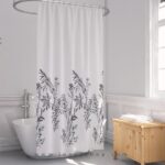 پرده حمام دلفین مدل EV-3389 سایز 180x200سانتی متر در جویا