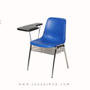 خرید صندلی آموزشی فایبر پلاست پایه لوله ای با سبد کد B560