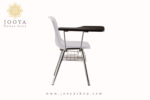 قیمت صندلی آموزشی فایبر پلاست پایه لوله ای با سبد کد B560