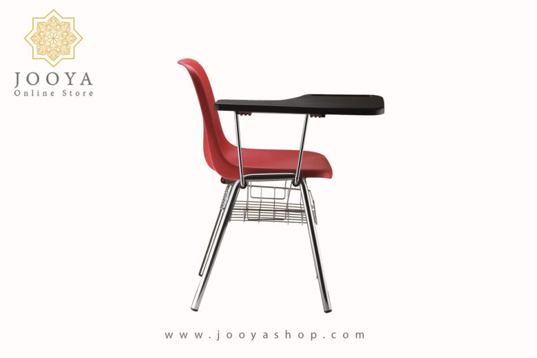 قیمت صندلی آموزشی فایبر پلاست پایه لوله ای با سبد کد B560 در جویا