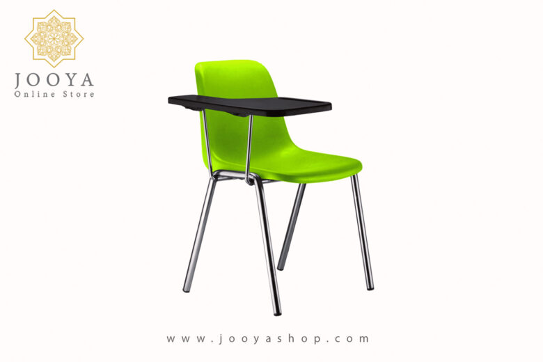 قیمت صندلی آموزشی فایبر پلاست پایه لوله ای بدون سبد کد 560 در جویا