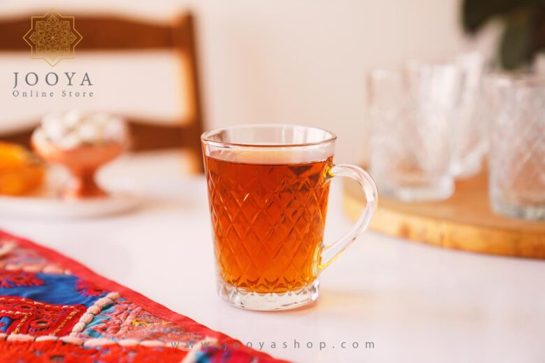 لیوان دسته دار روبی ست 6 عددی پاشا باغچه