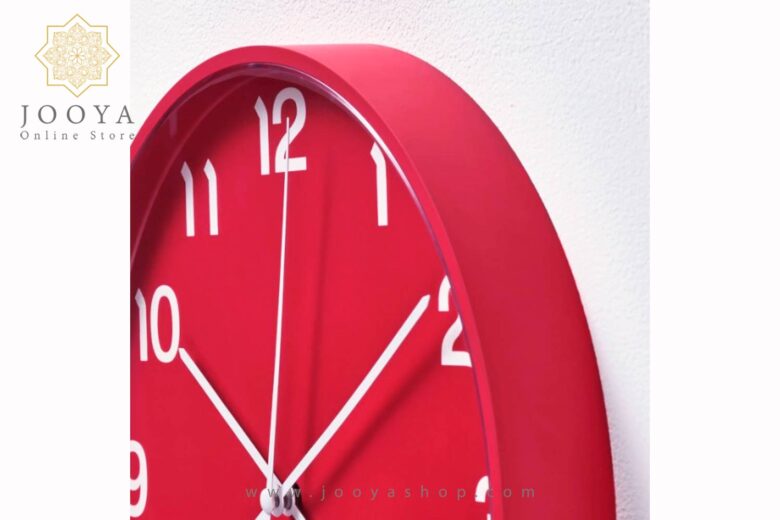قیمت ساعت دیواری قرمز ایکیا PLUTTIS