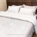 سرویس کاور مدل ابر و بادی کد 01 رنگ خاکستری