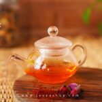 قوری پیرکس زعفران دلاوا
