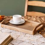 سینی چوبی آتم طرح 1