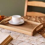 سینی چوبی آتم طرح 5