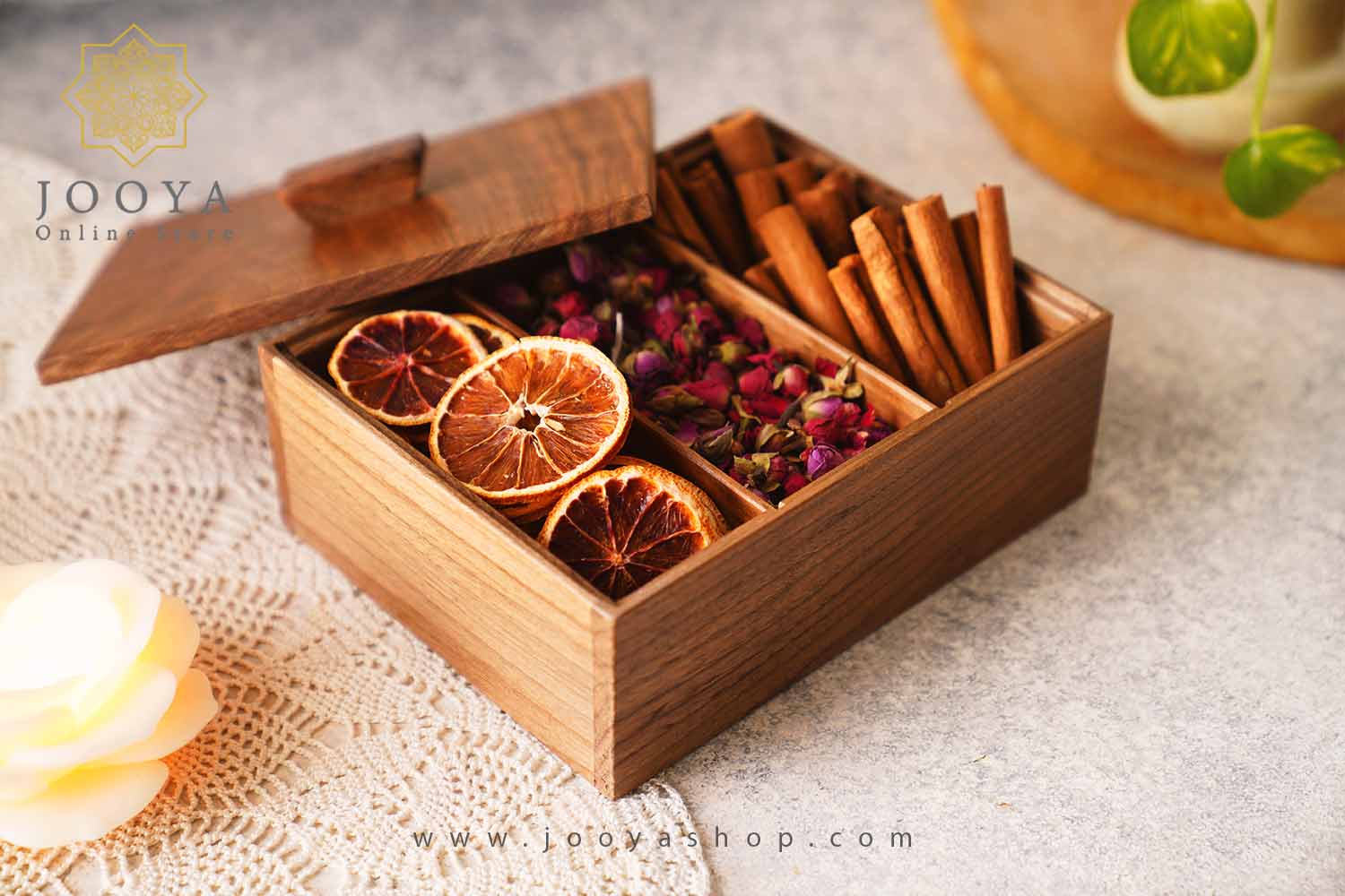 جعبه تی بگ و قاشق چنگال مارگارت جعبه تی بگ و قاشق چنگال مارگارت