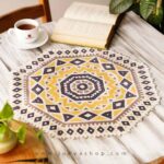 رومیزی ۸ ضلعی ۴۰ شایلین