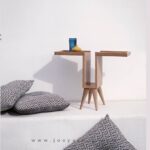 هلدر کتاب برنی رنگ چوب روشن