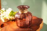 خرید گلدان مادلی بنفش