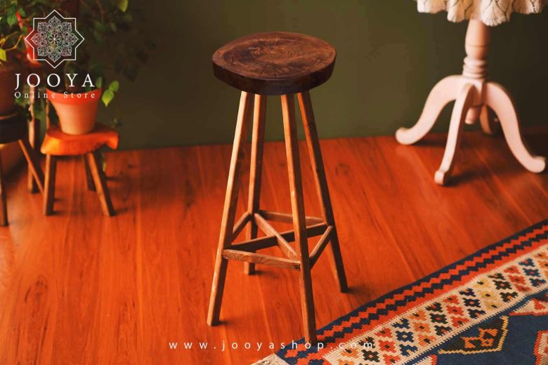خرید و قیمت چهارپایه چوبی ایتوک