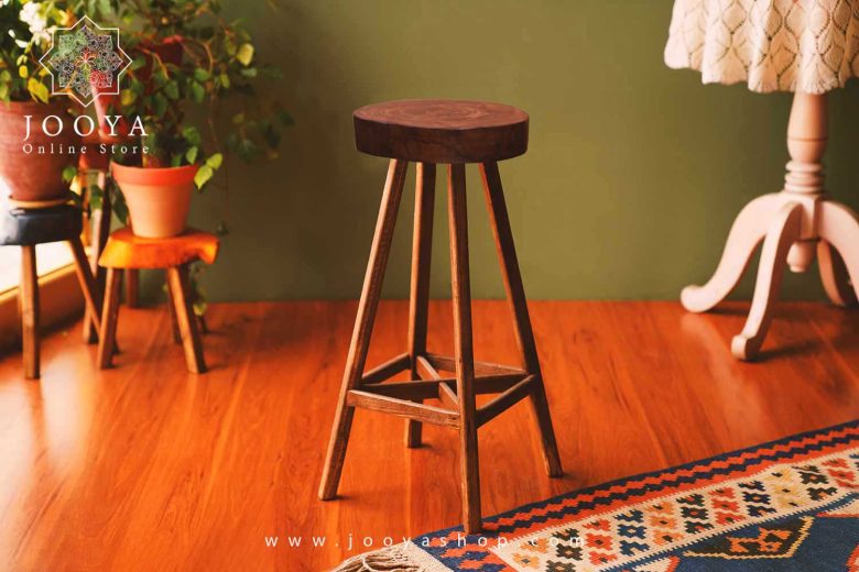 چهارپایه چوبی بادیز