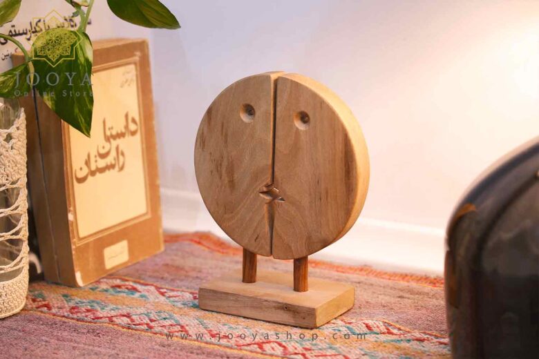 خرید مجسمه چوبی گفتگو طرح ۵