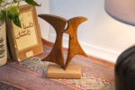 مجسمه چوبی رقص طرح ۲