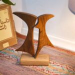 مجسمه چوبی رقص طرح ۲