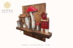 خرید و قیمت جاکلیدی چوبی طرح قارچ 2