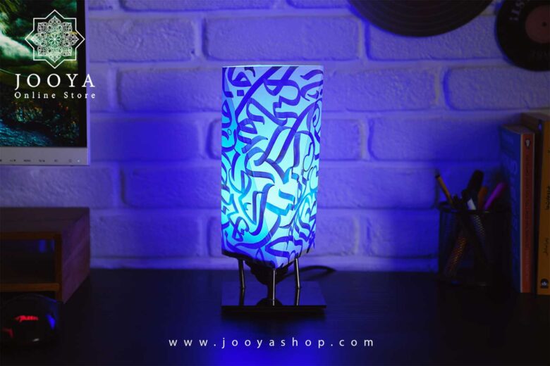 آباژور کاغذی اولیان آبی