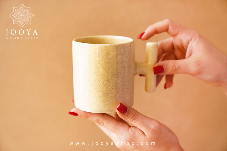 قیمت ماگ دسته دار مادیار زرد