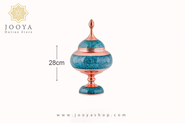 خرید و قیمت شکلات خوری فیروزه کوبی بزرگ آقاجانی