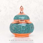 قندان فیروزه کوبی متوسط آقاجانی
