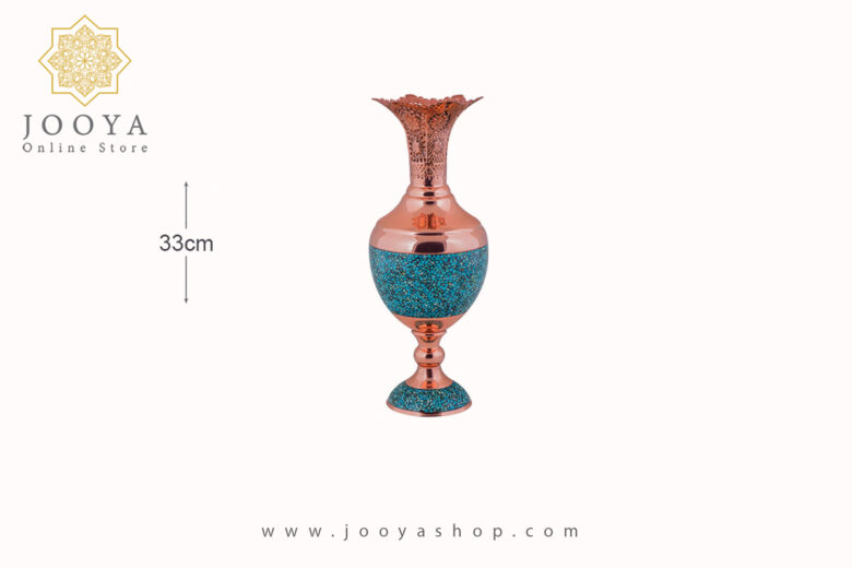 خرید و قیمت سنبلدان فیروزه کوبی آقاجانی ارتفاع 36