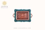 خرید و قیمت سینی فیروزه کوبی چای خوری آقاجانی