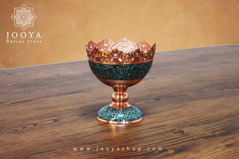 خرید و قیمت آجیل خوری فیروزه کوبی آقاجانی ارتفاع11