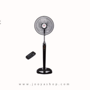 پنكه پايه بلند مدل شیبا مشکی