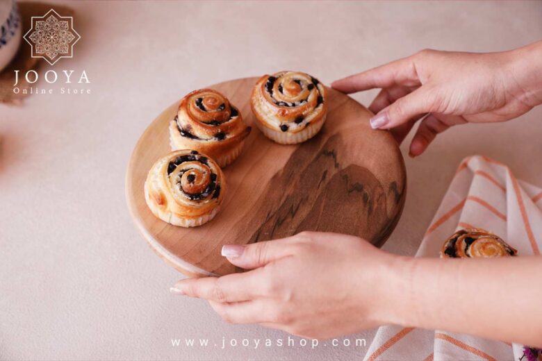 خرید و قیمت ظرف پذیرایی پایه دار آنار