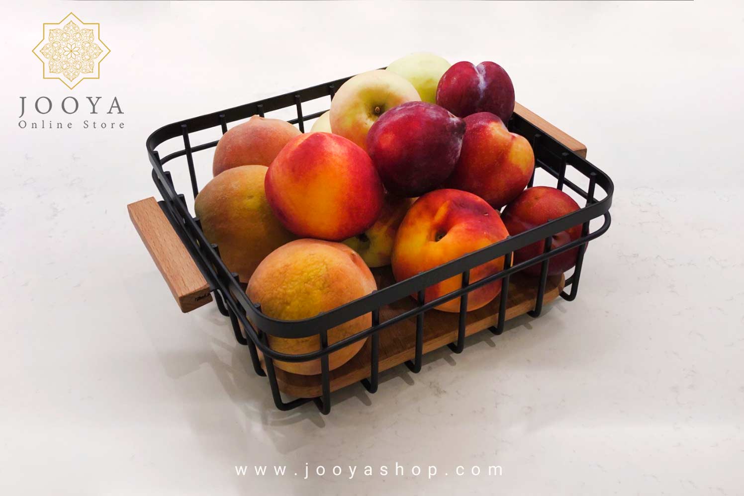 سبد چوبی آنار کوچک سبد چوبی آنار کوچک