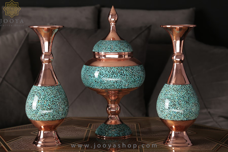 محصولات فیروزه کاری