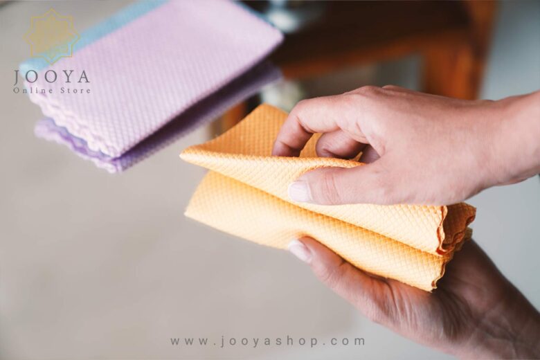 خرید و قیمت پک 3 عددی دستمال آشپزخانه گونش