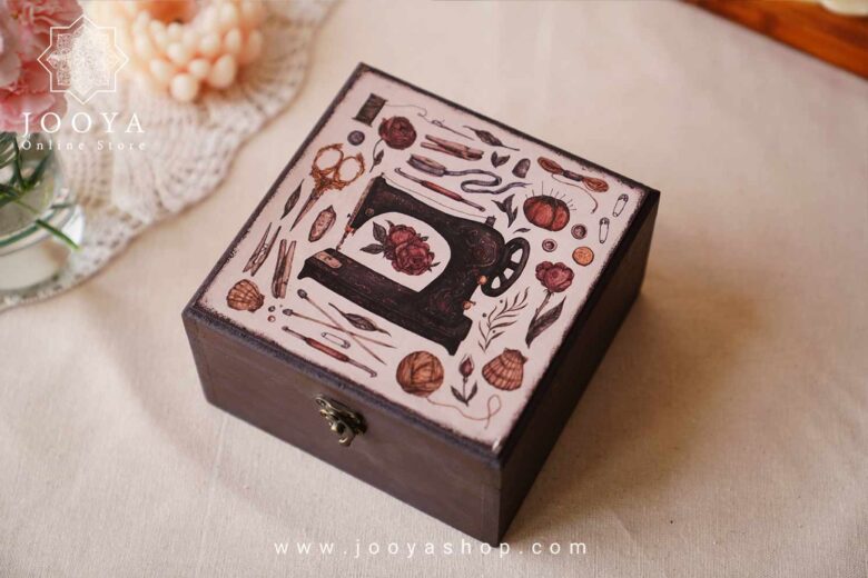 جعبه چوبی رهی