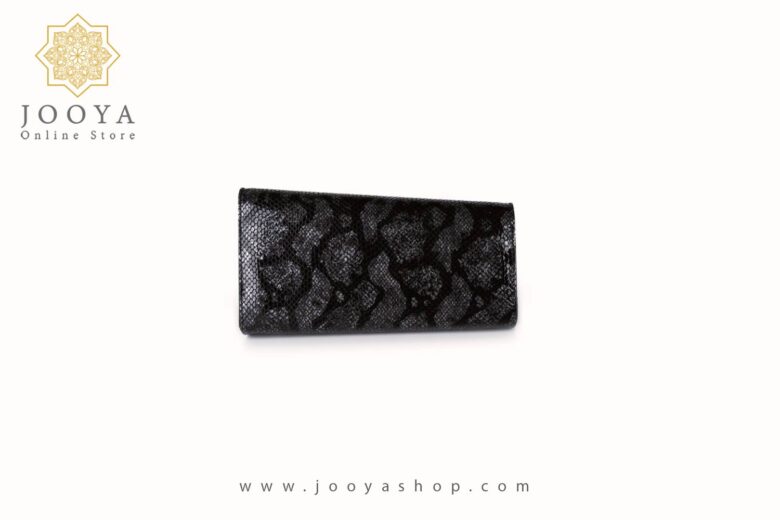 خرید كيف چرم مائورا مشکی طوسی